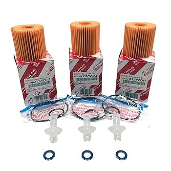 Apple - トランプMG OEM GENUINE 04152-YZZA1 OIL FILTERS x 3 with APSG CRUSH